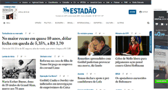 Desktop Screenshot of estadao.com.br
