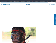 Tablet Screenshot of fotos.estadao.com.br